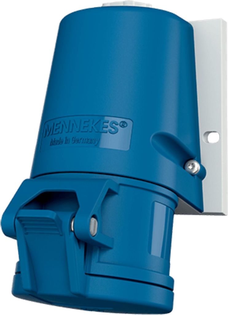 MENNEKES 1341, Gerade, 230 V, Blau, Weiß, IP44, 1 Stück(e) Produktbild 