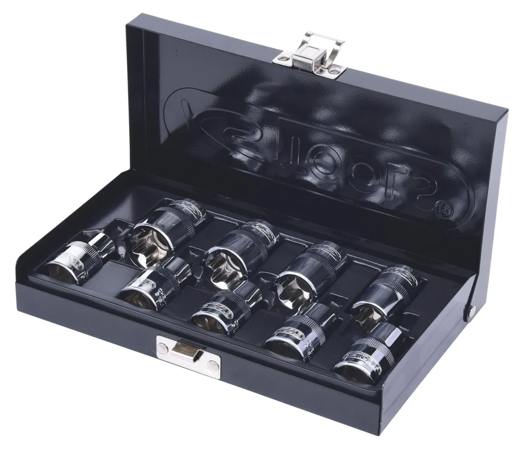 Jeu de douilles TX-E 1/2" KS Tools - Fini les vis Torx endommagées