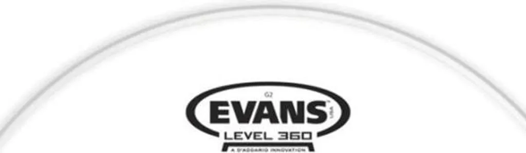 Peau Evans 12 pouces transparente pour studio et concert