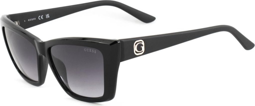 Guess GU00098 01B shiny black 55/14/135 Damen Sonnenbrillen