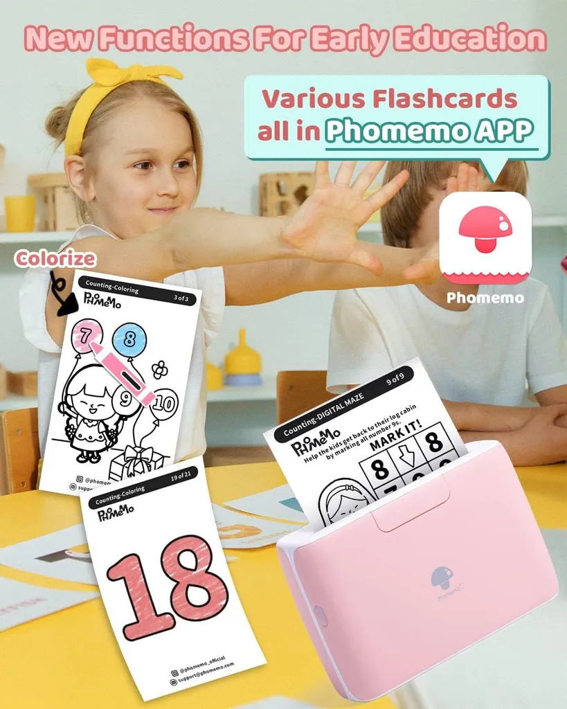 Imprimante mobile Phomemo M04S Bluetooth pour smartphone et tablette iOS - 6