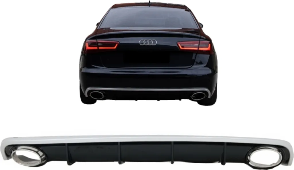 Rénovez l'Arrière de votre Audi A6 C7 4G avec ce Diffuseur Look RS6 10-14