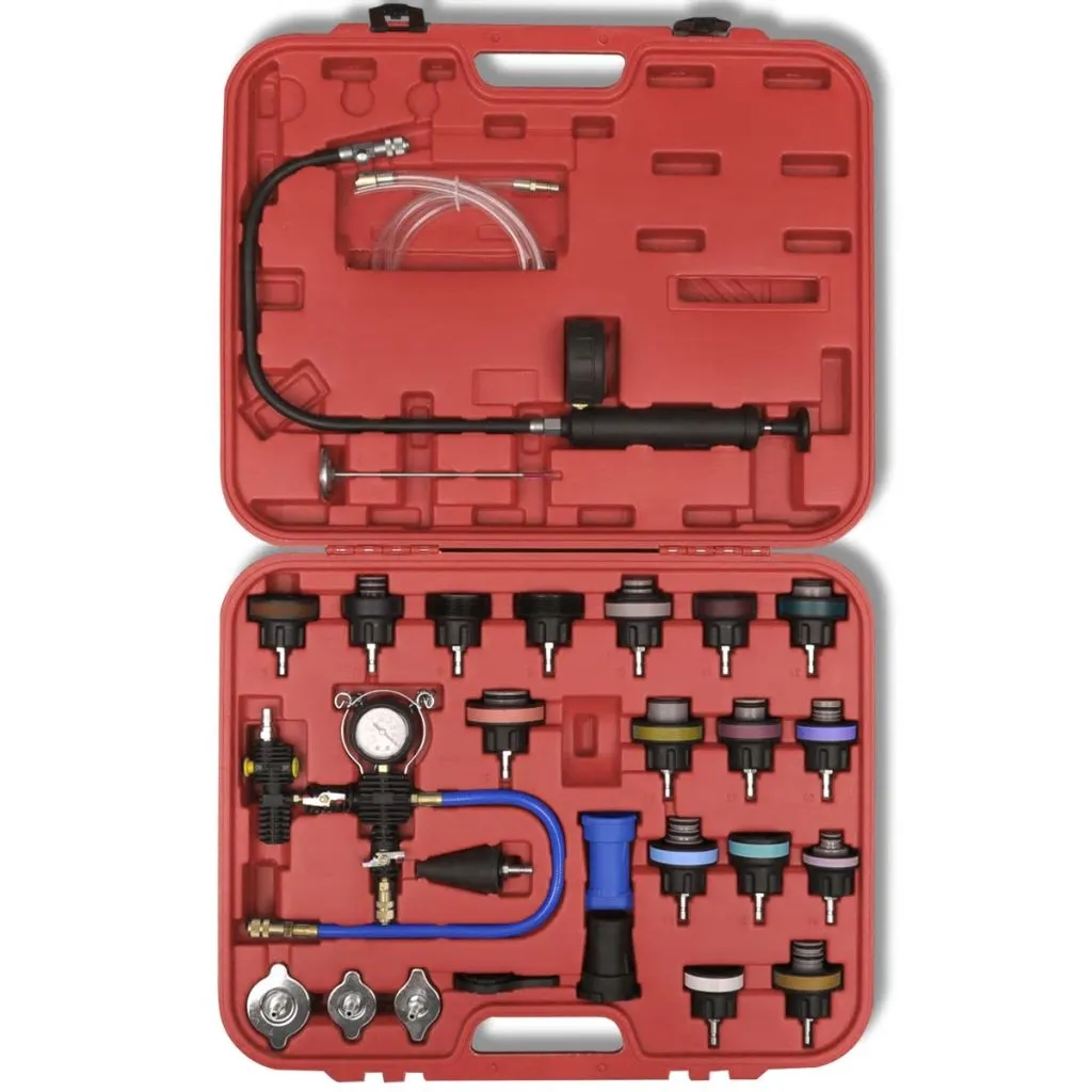 Testeur de pression vidaXL 28 pièces avec manomètre de haute précision - 11
