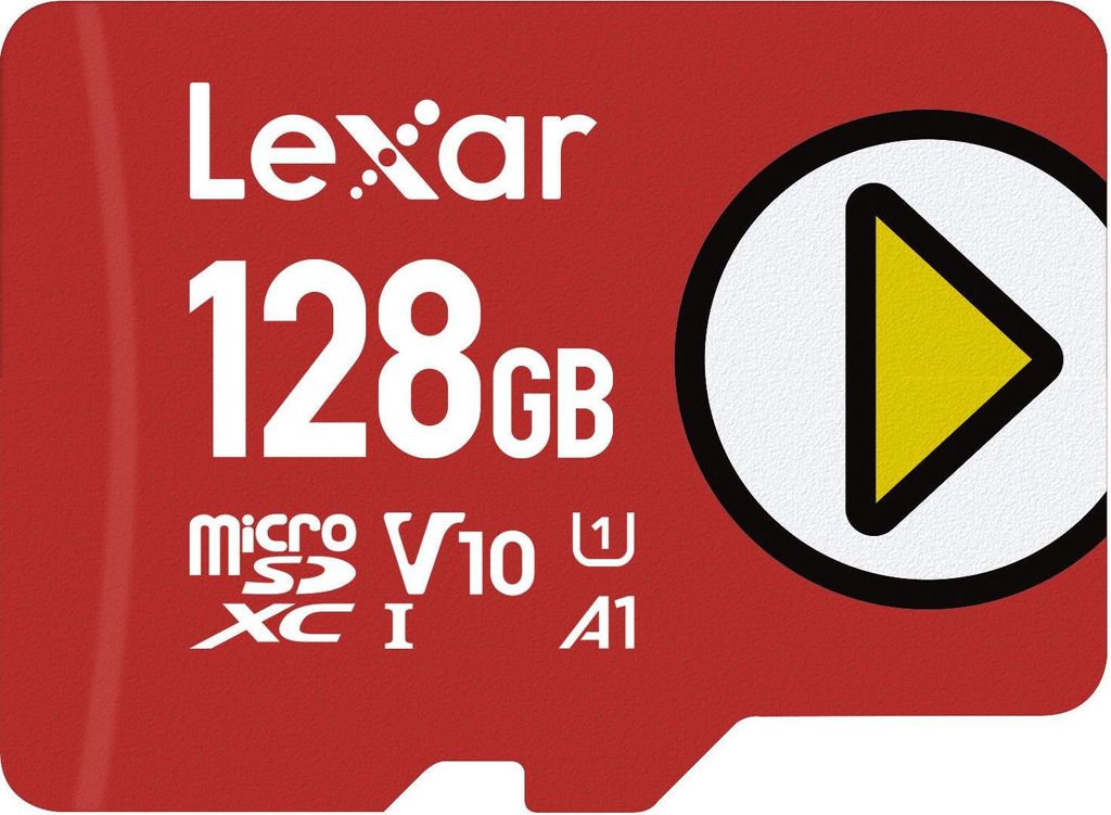 Lexar PLAY microSDXC UHS-I Card, 128 GB, MicroSDXC, Klasse Produktbild 