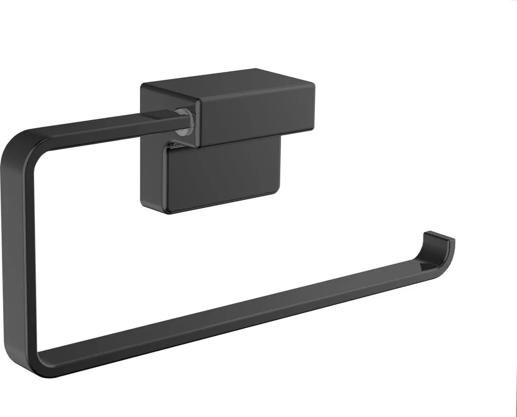 emco cue anneau porte-serviettes, ouvert à droite, noir, 325513300, 325513300