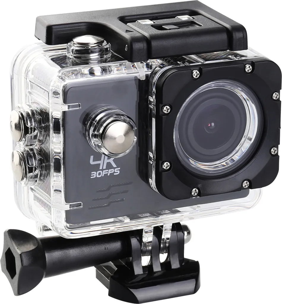 Caméra Action 4K 30 FPS Étanche Lipa AT Q1 - Pack Sport 21 Accessoires