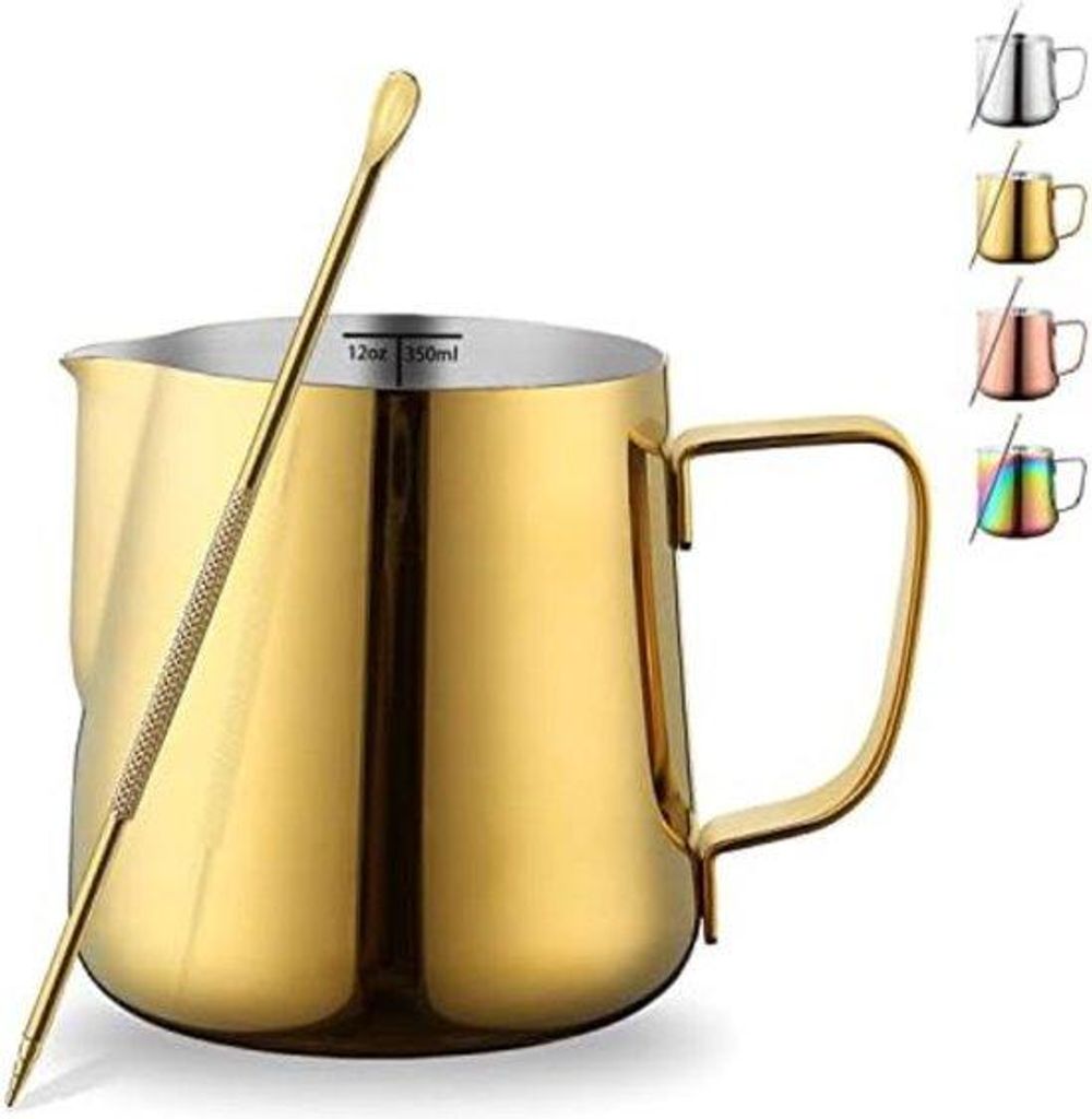 Milchpulverkanne in Gold 350 ml