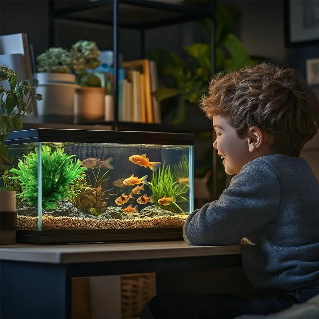 Kruger Meier Plant Green Blade plante artificielle aquarium décorative