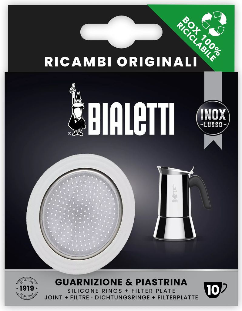 Bialetti sada náhradných dielov 1 silikónové tesnenie + 1 Obrázok produktu 