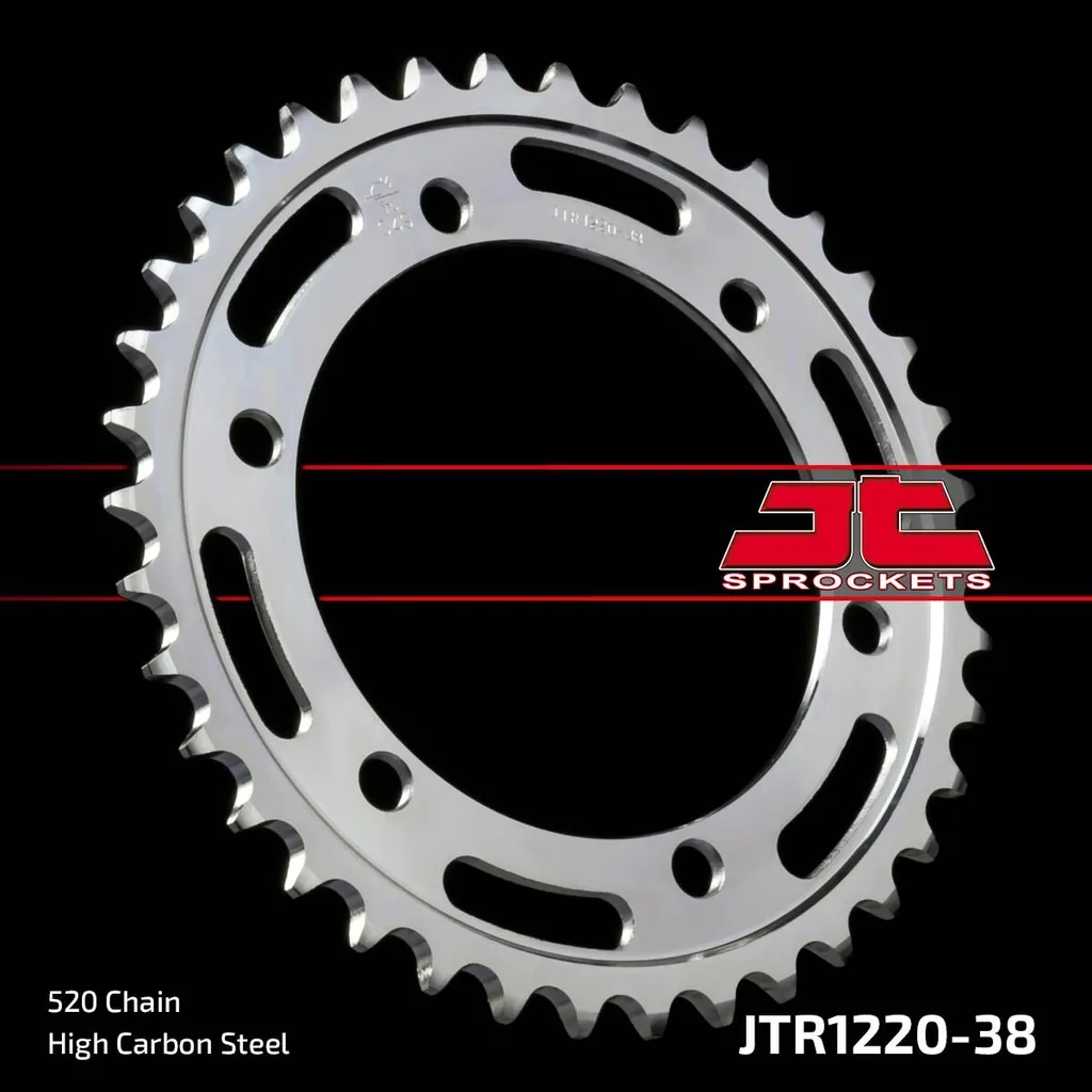 Pignone JT Pignoni 520 38Z diametro interno 120 mm cerchio di bulloni 138 mm - 3
