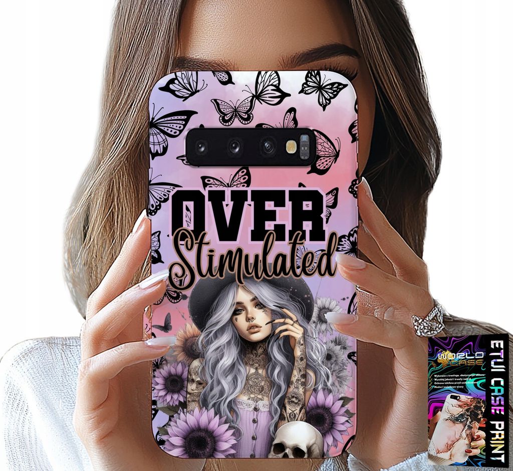 Fall Für Samsung Galaxy S10 Plus - Über Stimuliert, Jugendliche Designs, Fall