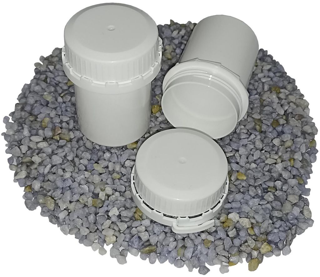 40 Schraubdose Salbendose Cremedose mit Originalitätsverschluss 35ml weiß