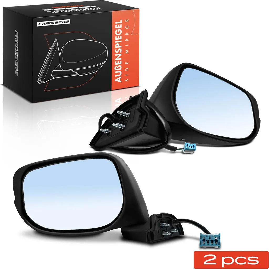 Rétroviseur extérieur anti-vibration pour Honda Jazz 3 plastique ABS