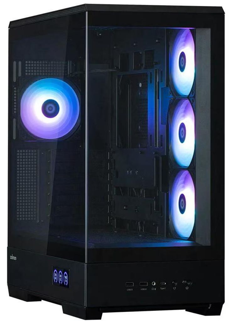 Zalman P50 DS PC-Gehäuse, schwarz, Mid-Tower