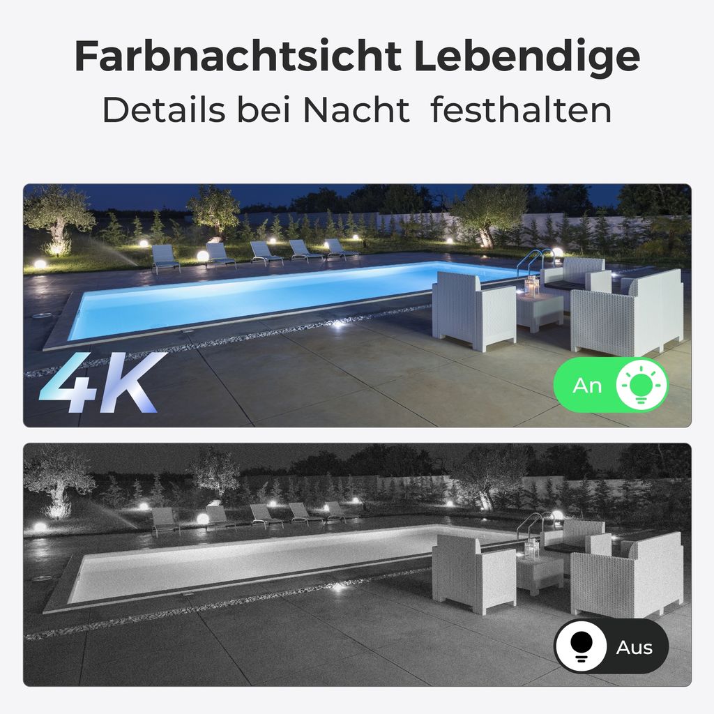 Reolink Trackmix WiFi, 4K 8MP PTZ Überwachungskamera Aussen Produktbild 3