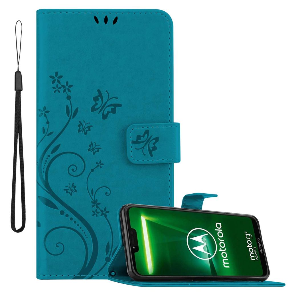 Cadorabo Custodia Flip Per Motorola MOTO G5s Con Chiusura Magnetica: Rosso Mela, Cover In Pelle Sintetica Con Porta Tessere
