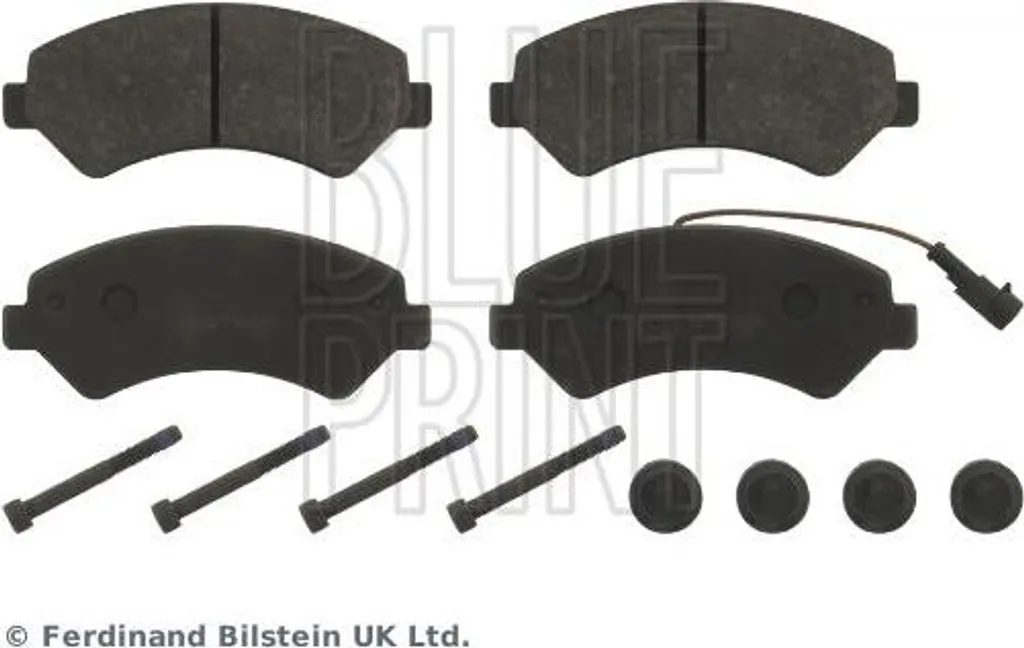 Plaquettes de Frein Blue Print ADP154221 pour Jumper Ducato OE 1611839280