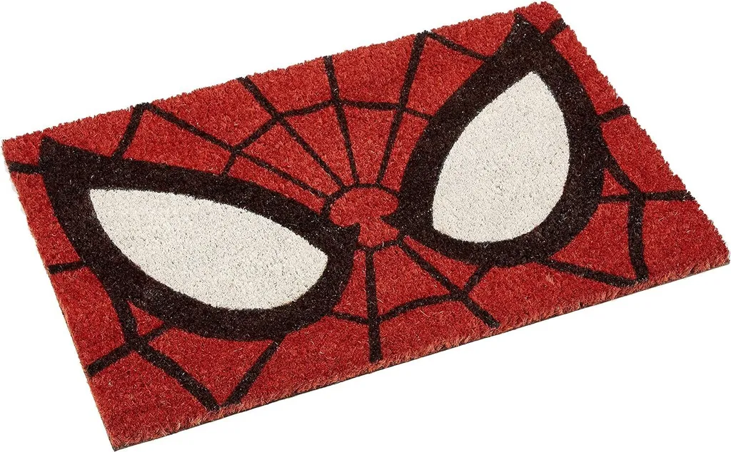 Tapis décoratif Spider-Man Eyes pour aménager un coin lecture thématique