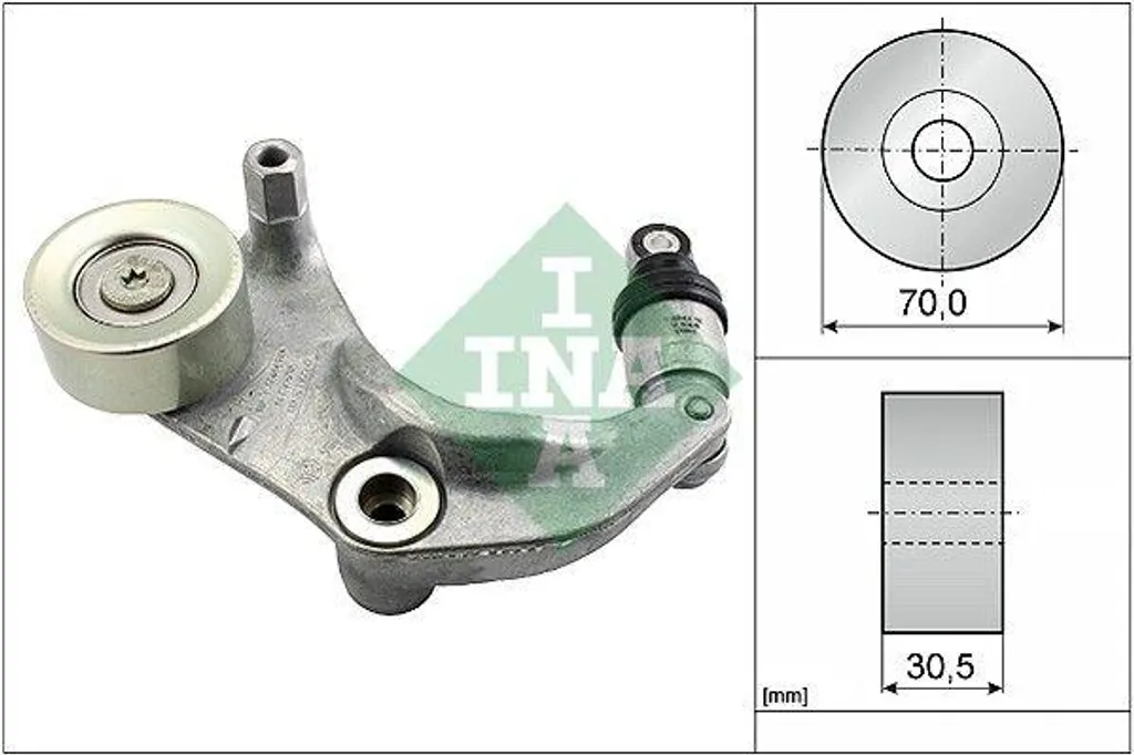Tendeur de courroie crantée INA 534 0316 10 Haute Résistance pour FR-V