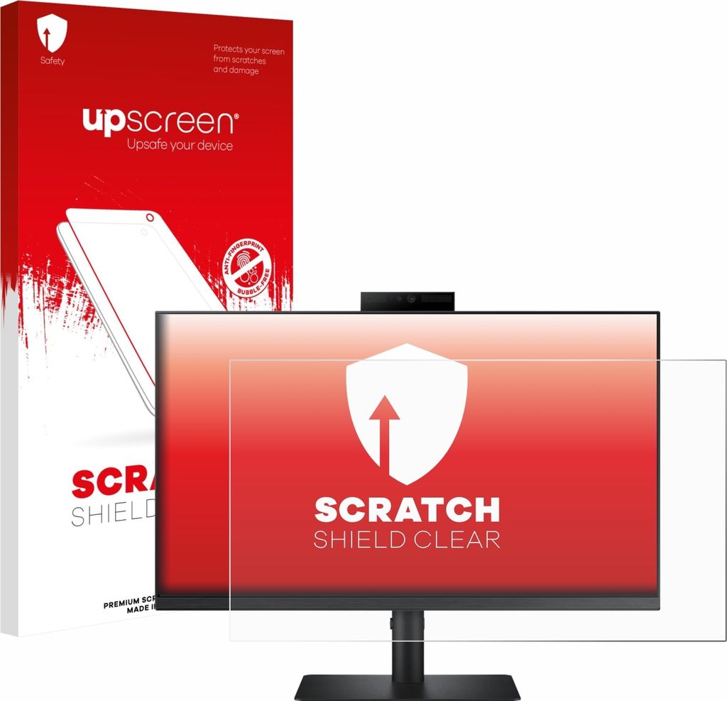 upscreen Schutzfolie für Samsung S24A400VEU 24" Displayschutz Displayschutzfolie Folie Klar Transparent
