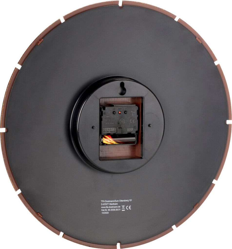 Bahnhofs Funk Wanduhr Basetech 300 Mm X 45 Mm Silber | Nagodis Webshop