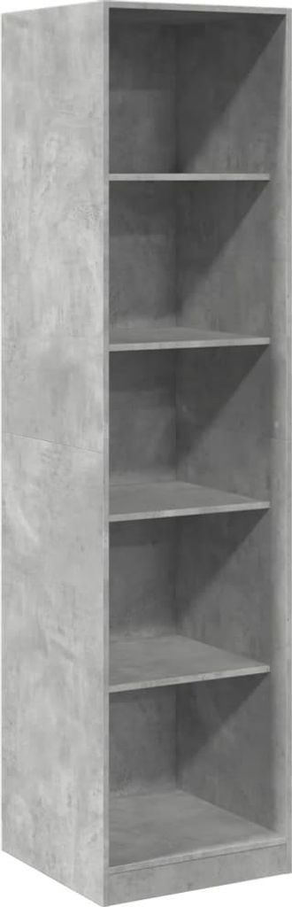vidaXL Kleiderschrank Betongrau 50x50x200 cm Holzwerkstoff Produktbild 