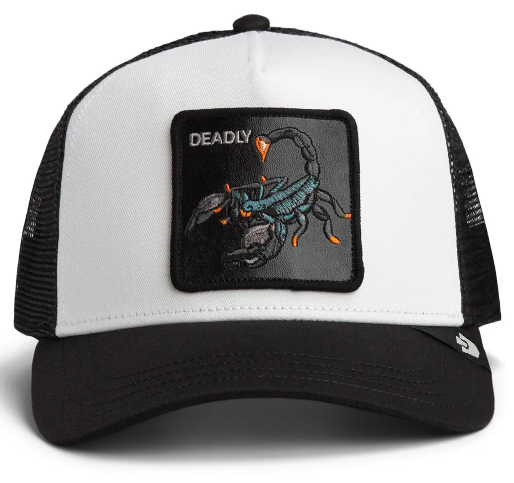 Casquette Trucker Réglable Goorin Deadly Scorpion pour un Maintien Parfait