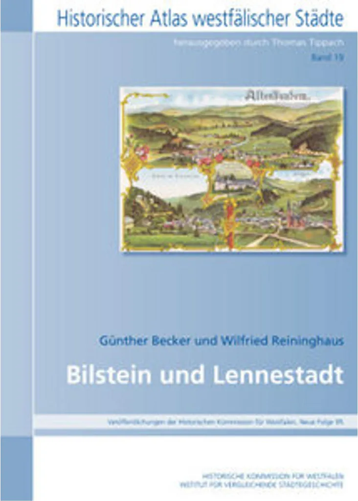 Atlas de Westphalie Vol 19 : Plans de Villes Historiques et Topographie