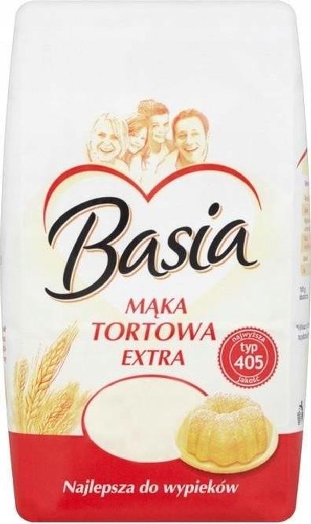 Mąka pszenna Basia typ 405 1 kg Zdjęcie produktu 