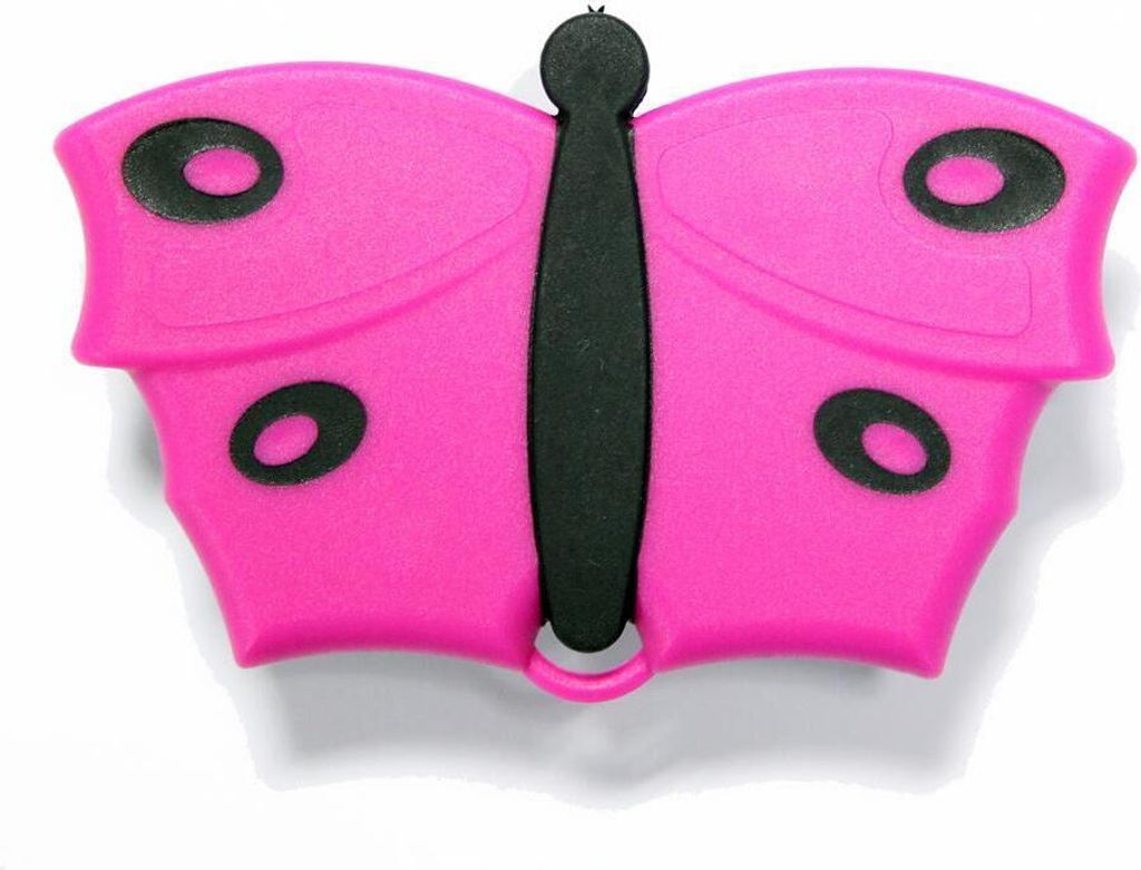 V7 Schmetterlingsbürste Pink