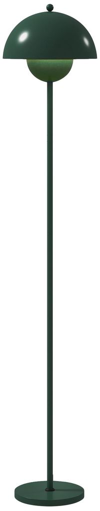 Lampa stojąca HOMCOM do salonu z okrągłym kloszem, Zdjęcie produktu 