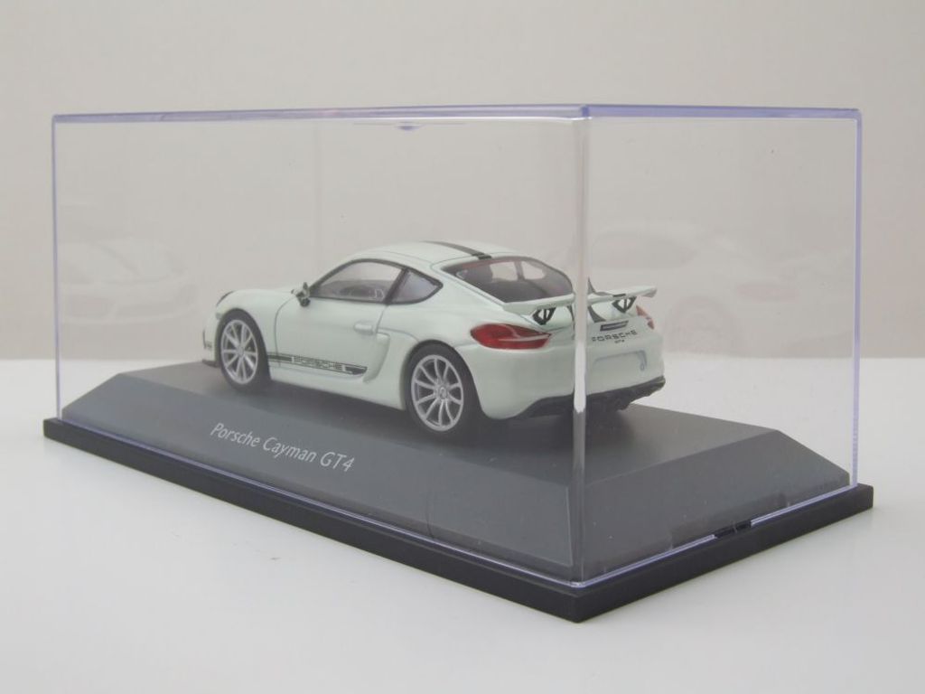 Schuco 450758800 Porsche Cayman GT4 981 weiß 1:43 Produktbild 8