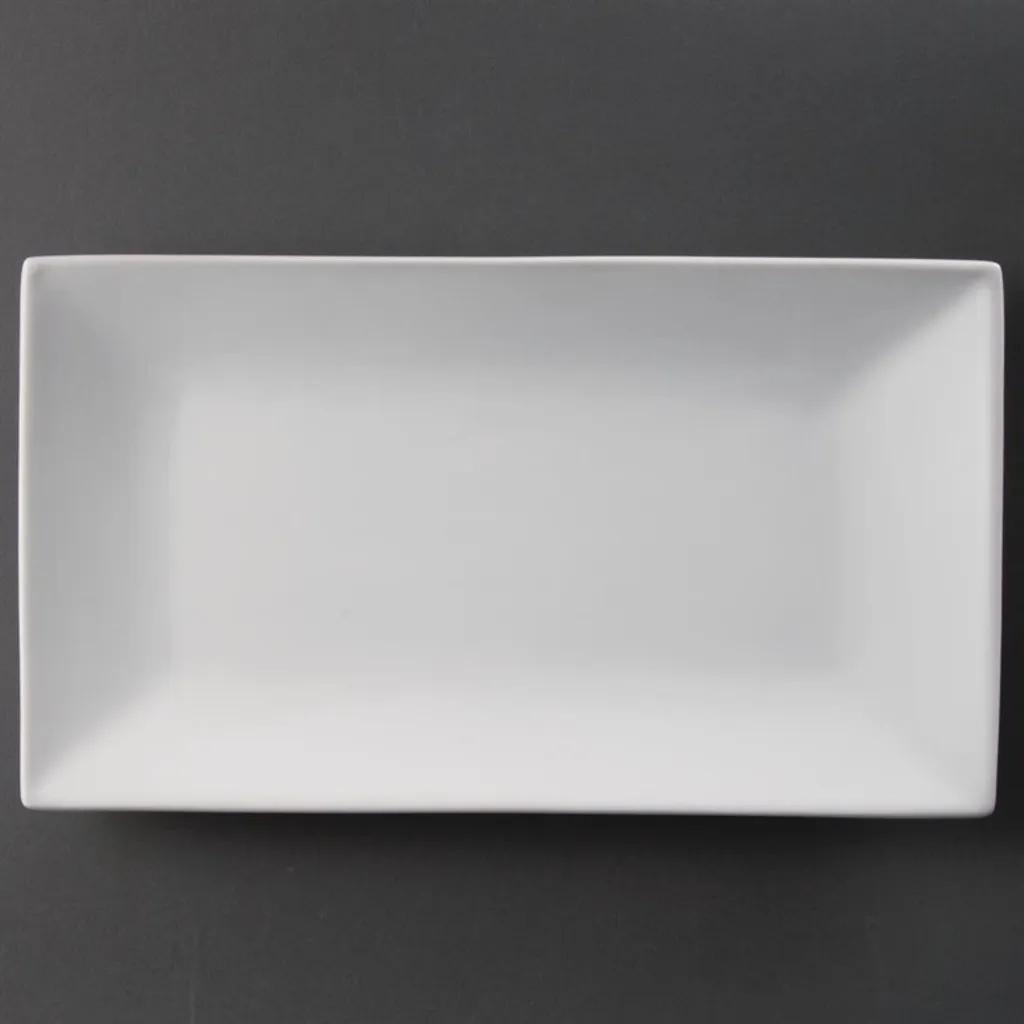 Plat de présentation rectangulaire 31 x 18 cm idéal pour apéritifs et tapas