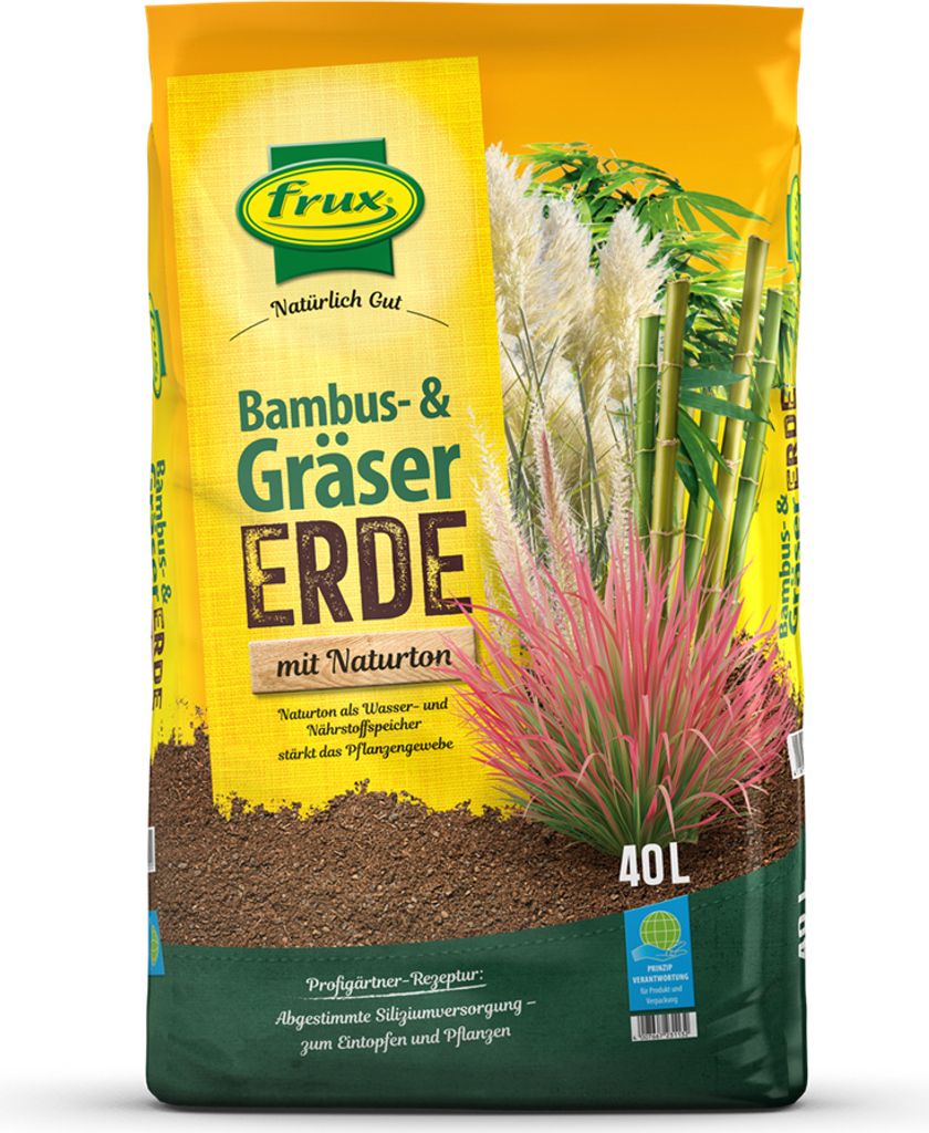 frux® Ziemia do bambusów i traw z dodatkowym krzemem – 40 Zdjęcie produktu 