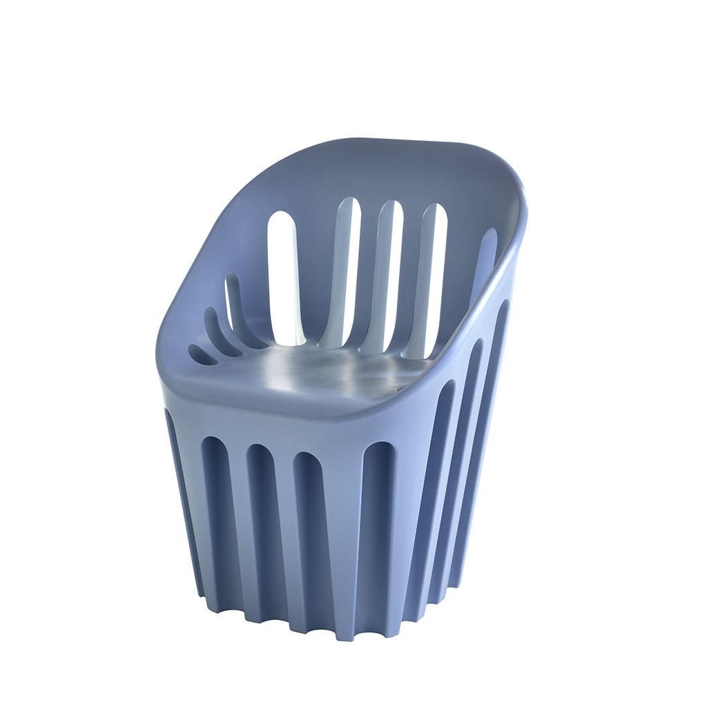 Slide Design Stuhl Coliseum - Powder Blue Farbe: Powder Blue