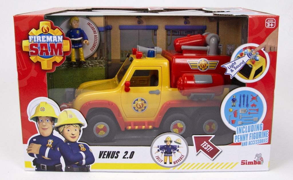 Feuerwehrauto Venus 2.0 Feuerwehrmann Sam Produktbild 