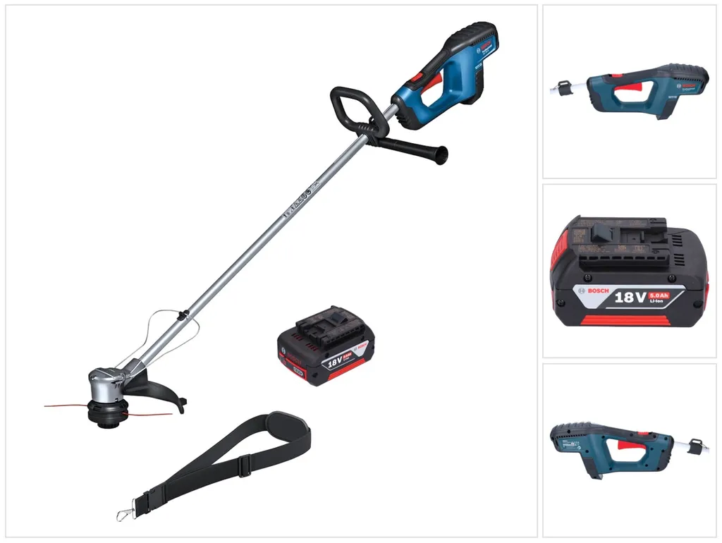 Coupe-bordures Bosch GRT 18V-33 Professional avec batterie 5,0 Ah GBA