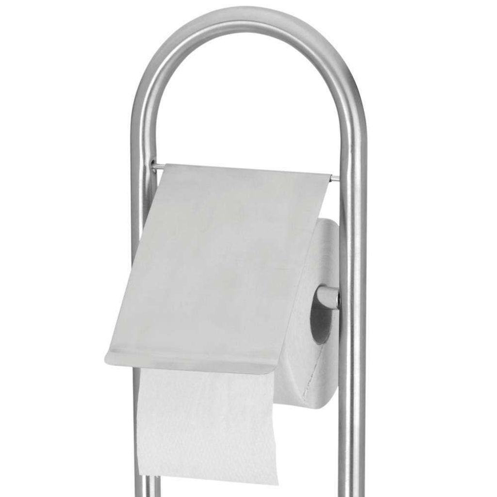 Excellent Houseware Toilettenpapierhalter mit WC-Bürste 80 cm