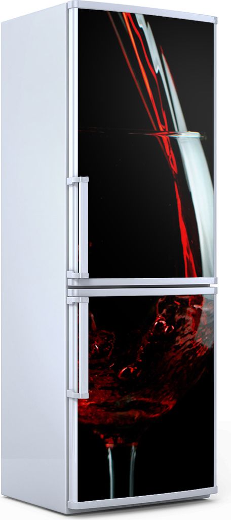 Magnete Dekorative - 70 cm x 190 cm - Küche - Magnetmatte Kühlschrankmagnete - Wein Glas