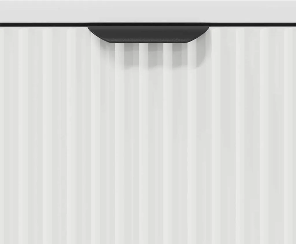 Mobiletto Bagno Design SYFAX Bianco 39,5cm | Arredo Bagno Moderno - 8