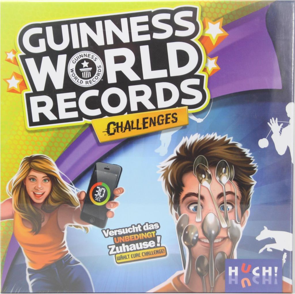 HUCH 880451 Guinness World Record Challenges,Familienspiel