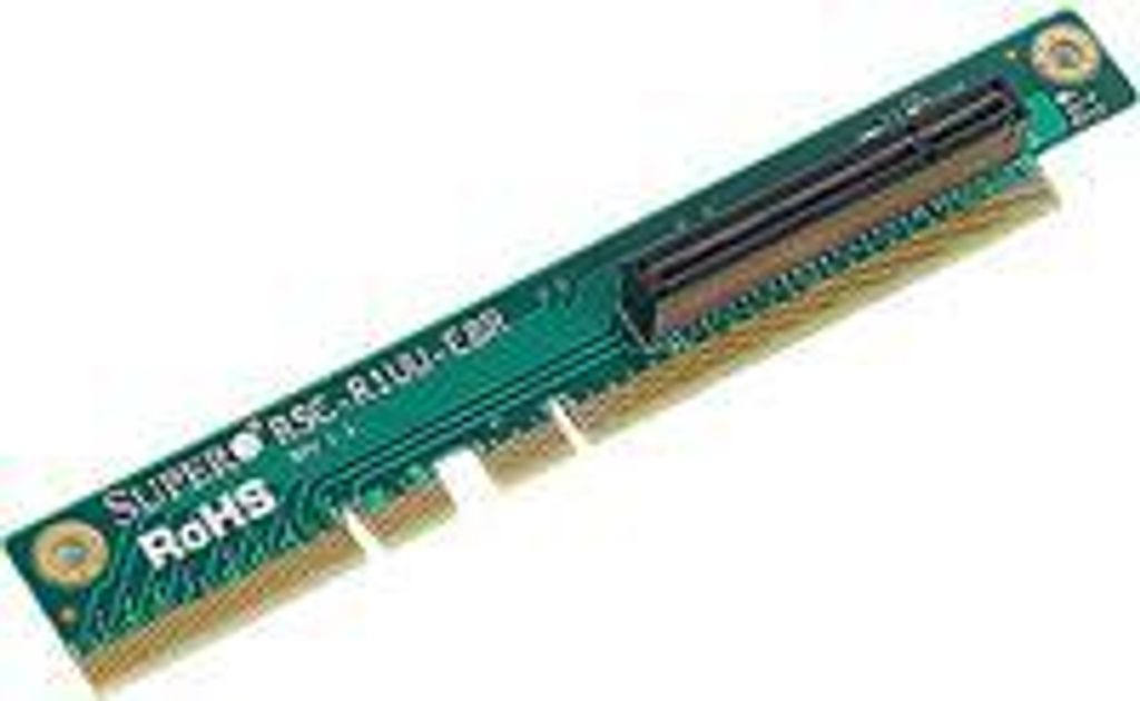 Supermicro RSC-R1UU-E8R, rechts