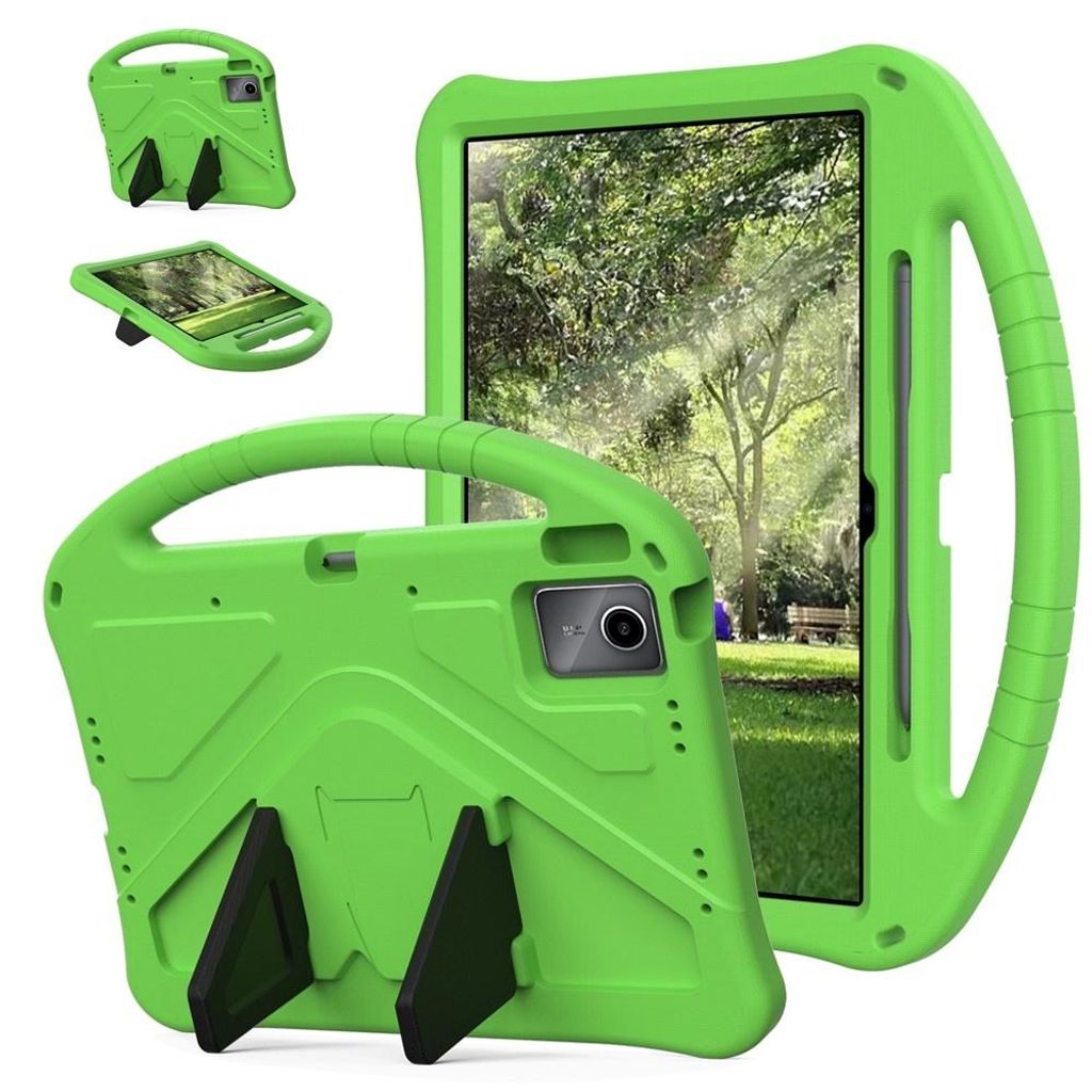 Coverup Stoßfeste Kinderhülle - Lenovo Idea Tab Plus Hülle - Grün