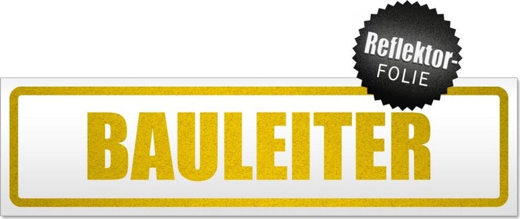 Bauleiter Magnetschild Schild magnetisch