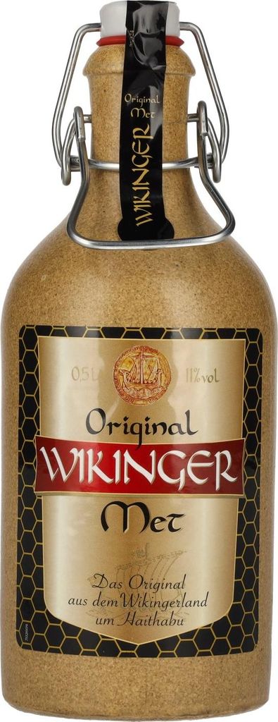 Original Wikinger Met Honigwein Met in Traditionsflasche Produktbild 