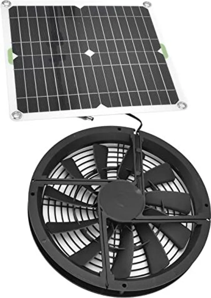 Ventilatore solare, ventilatore da esterno in tetto Solaratticfan, grande impermeabile