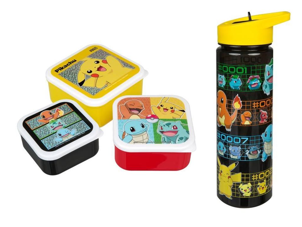 Pokemon Lunch Set Brotdosen & Trinkflasche
