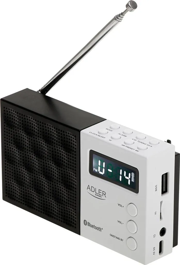 Réveil Radio Adler AD 1908 : Fini les Grésillements avec le Tuner PLL