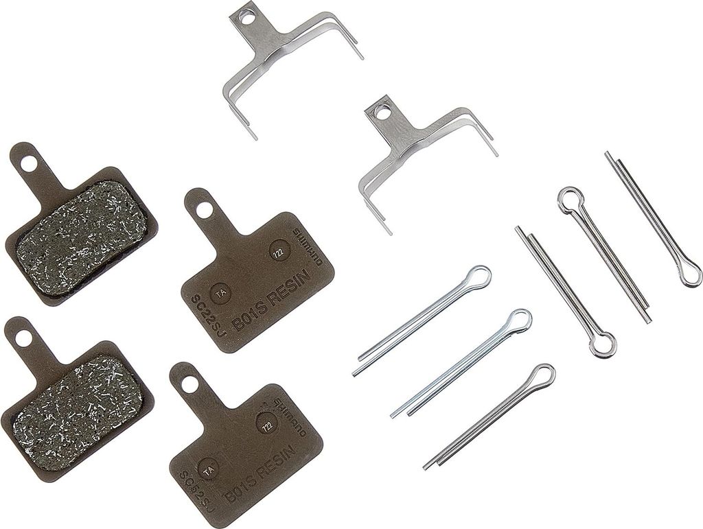 2er Set SHIMANO Scheibenbremsbeläge Blister B05S-RX Produktbild 