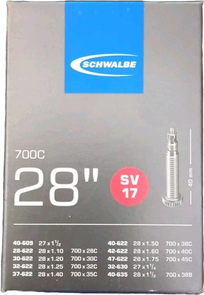 Schwalbe-Schlauch 28'' SV17 28-47 / 622-635 Produktbild